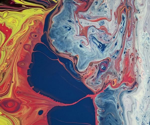 Abstract image representing flow of energy and vitality.
